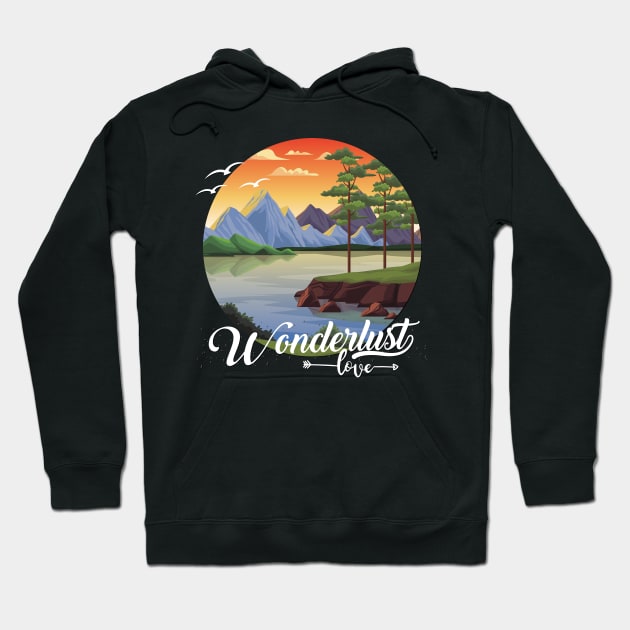 Sunrise Wanderlust love Explore the world travel lover summer design holidays vacation Hoodie by BoogieCreates